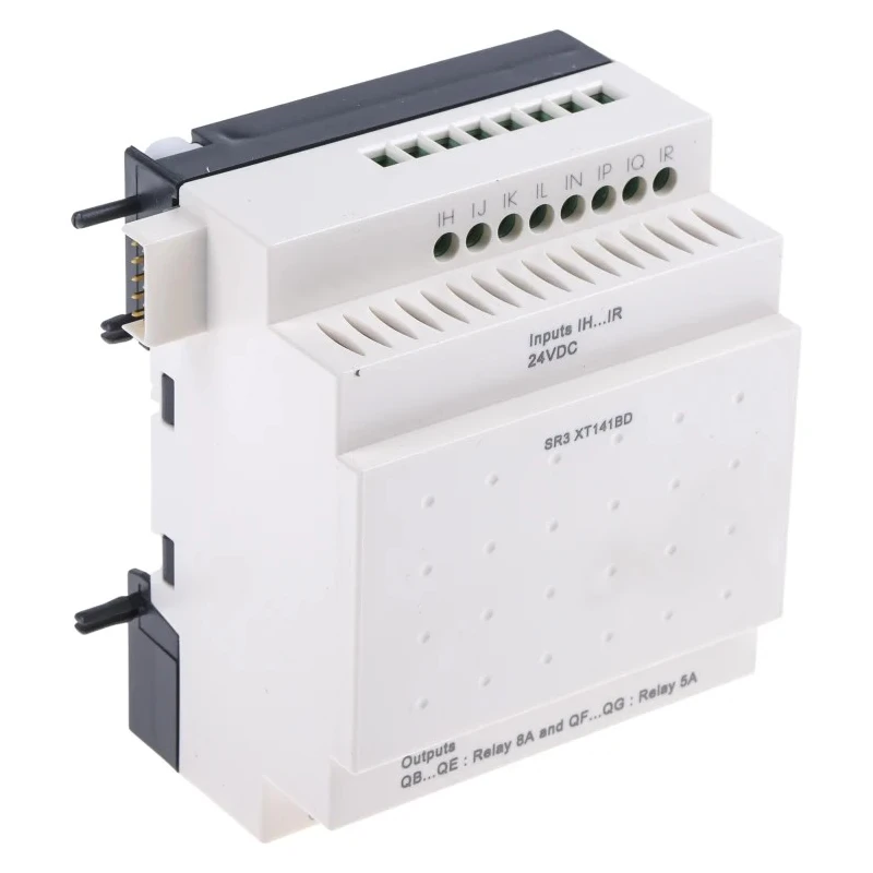 Schneider Electric Zelio Logic Series I/O Module 24V DC Supply 8 Inputs Discrete Input 6 Relay Outputs SR3XT141BD