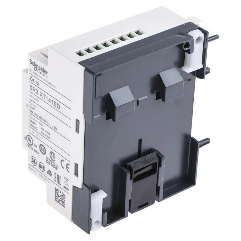Schneider Electric Zelio Logic Series I/O Module 24V DC Supply 8 Inputs Discrete Input 6 Relay Outputs SR3XT141BD