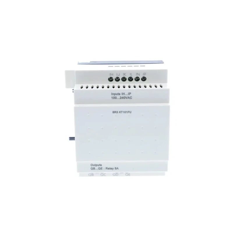 Schneider Electric Zelio Logic Series I/O Module, 6-Input Discrete Input, 4 Relay Outputs, 100-240V AC SR3XT101FU