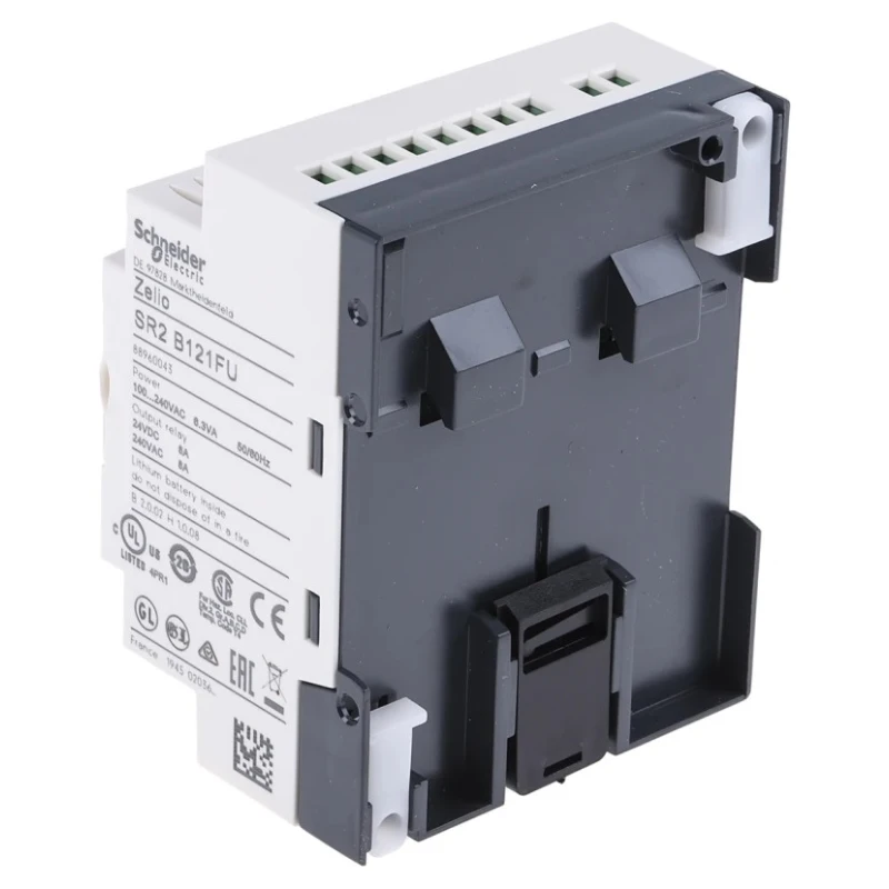 Schneider Electric Zelio Logic Series PLC CPU, 8-Input Digital, 4 Relay Outputs SR2PACKFU