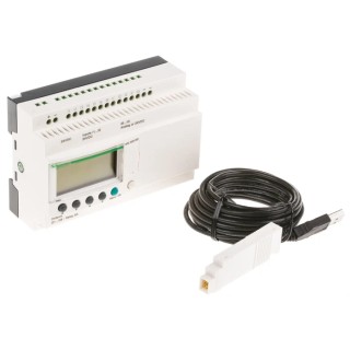 Schneider Electric Zelio Logic Series Programmable Logic Controller CPU 12 Inputs Digital Analogue, 8 Relay SR2PACK2BD