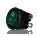 APEM Illuminated DPST On-Off On-Off Rocker Switch Panel 12A 28V DC IP66 MR210R5LBG