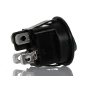 APEM Illuminated DPST On-Off On-Off Rocker Switch Panel 12A 28V DC IP66 MR210R5LBG