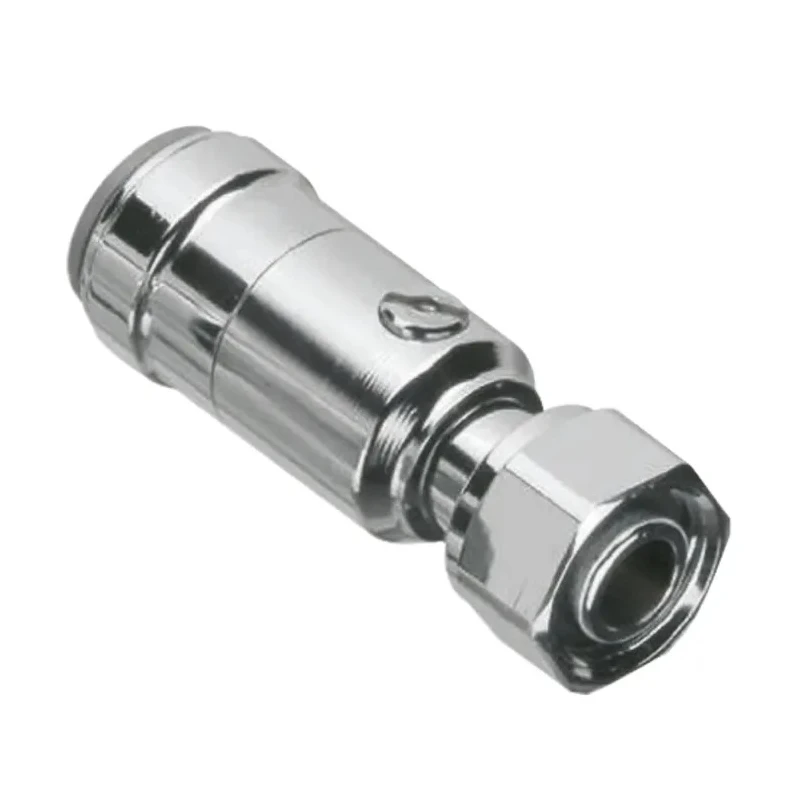 John Guest Brass Push Fit Fitting Straight Press Fit Male 1/2 in 15SVSTC