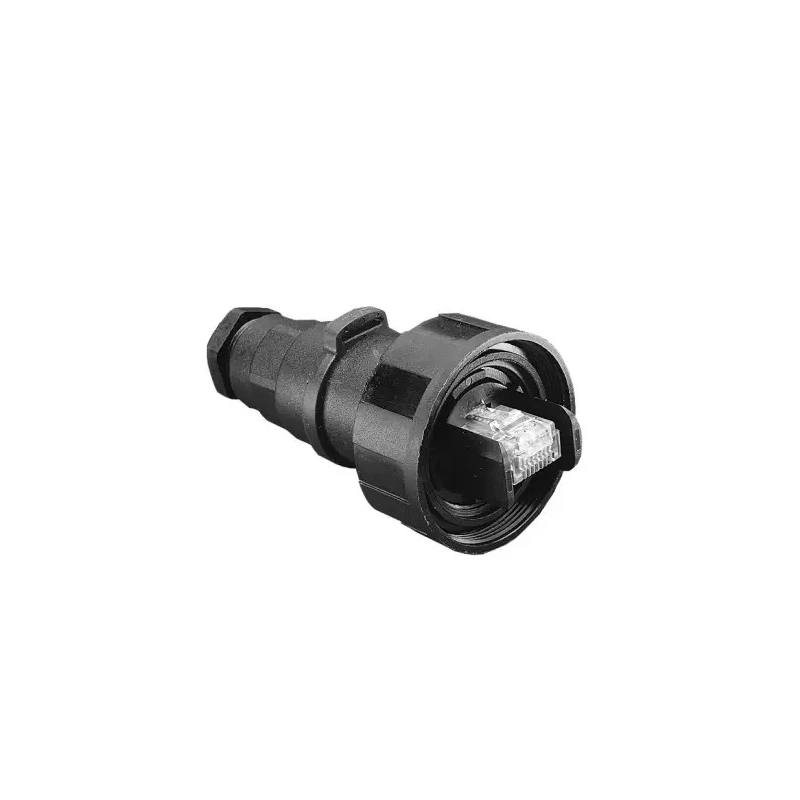 Bulgin Buccaneer Series RJ45 Connector Male Cable Cat5e Shielded Straight 1 Port 8 Way PX0834/B