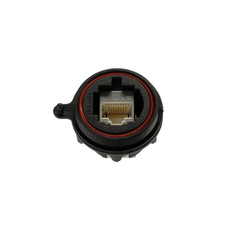 Bulgin Buccaneer Series RJ45 Connector Female, Panel Mount, Cat5e Cat6a Shielded Straight 1 Port 8 Way 