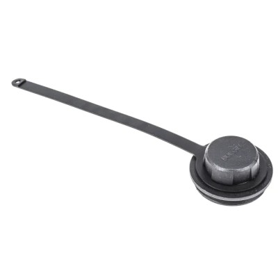 Bulgin Buccaneer for Data Dust Cap, IP68 Rated, Panel Mount Fitting, Nickel Finish
