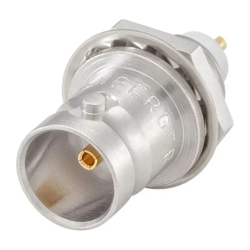 Rosenberger 71 Series Coaxial Connector Panel Mount Female BNC 75 Ω Straight Body Solder 71K504-200N5