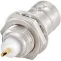 Rosenberger 71 Series Coaxial Connector Panel Mount Female BNC 75 Ω Straight Body Solder 71K504-200N5