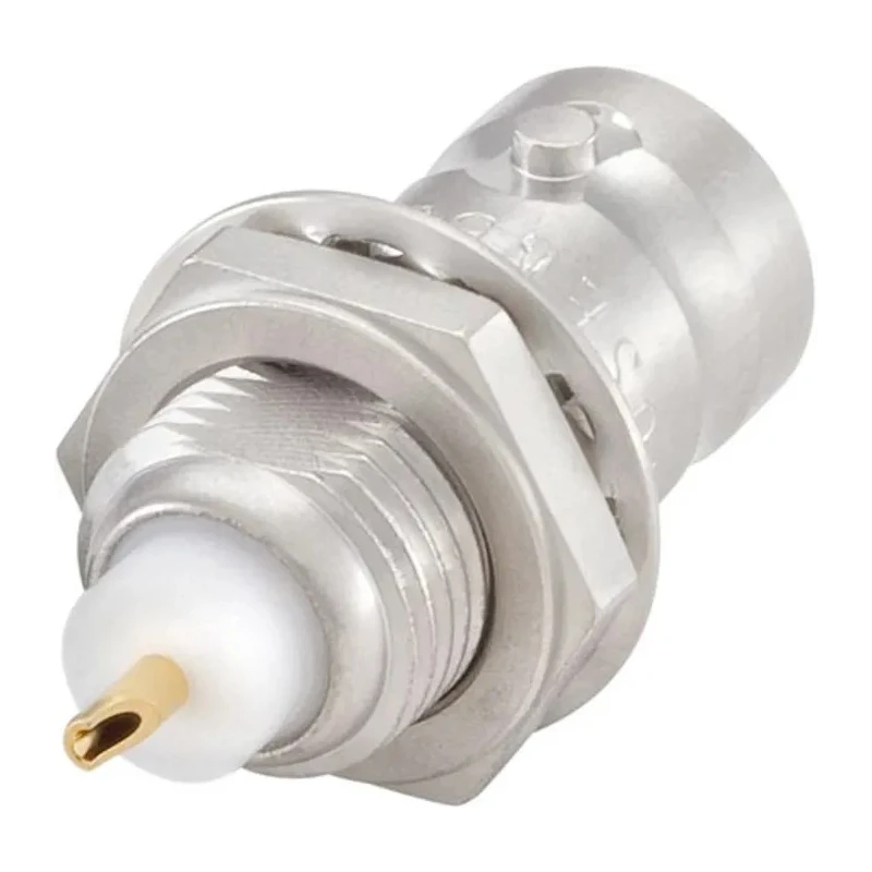 Rosenberger 71 Series Coaxial Connector Panel Mount Female BNC 75 Ω Straight Body Solder 71K504-200N5