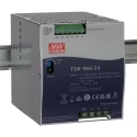MEAN WELL TDR Switched Mode DIN Rail Power Supply 550V AC Input, 28V DC Output, 40A Output Current, 960W Power TDR-960-24
