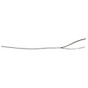 Alpha Wire Alpha Essentials Micro Coaxial Cable 100 m, 50 Ω, White, Unterminated, 30V, 32AWG, 0.53mm Diameter 9436 WH033