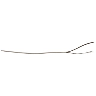Alpha Wire Alpha Essentials Micro Coaxial Cable 100 m, 50 Ω, White, Unterminated, 30V, 32AWG, 0.53mm Diameter 9436 WH033