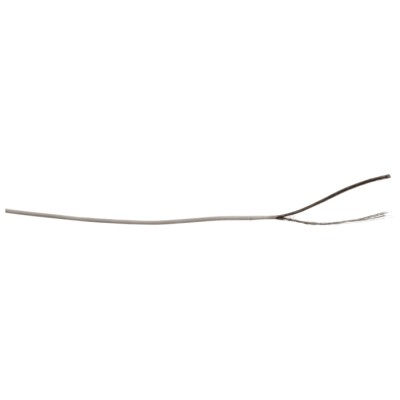 Alpha Wire Alpha Essentials Micro Coaxial Cable 100 m, 50 Ω, White, Unterminated, 30V, 32AWG, 0.53mm Diameter 9436 WH033