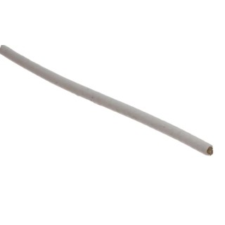 Alpha Wire Alpha Essentials Micro Coaxial Cable 50 Ω, 1.12mm OD, 100 m Length, Silver Plated Copper, 30V, 9432 WH033