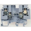 Entrelec SNA Series DIN Rail Terminal Block Blue, 4mm², 1-Level, Screw, 32A, 800V AC 1SNA125479R2500