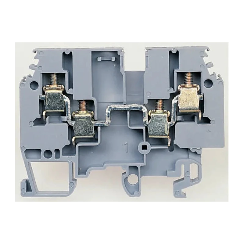 Entrelec SNA Series DIN Rail Terminal Block Blue, 4mm², 1-Level, Screw, 32A, 800V AC 1SNA125479R2500