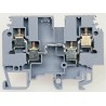 Entrelec SNA Series DIN Rail Terminal Block Blue, 4mm², 1-Level, Screw, 32A, 800V AC 1SNA125479R2500