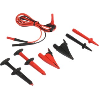 Fluke Multimeter Test Lead Kit with Carry Case, 1kV Safety Voltage, CAT III CAT IV TLK-220