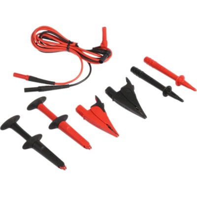 Fluke Multimeter Test Lead Kit with Carry Case, 1kV Safety Voltage, CAT III CAT IV TLK-220
