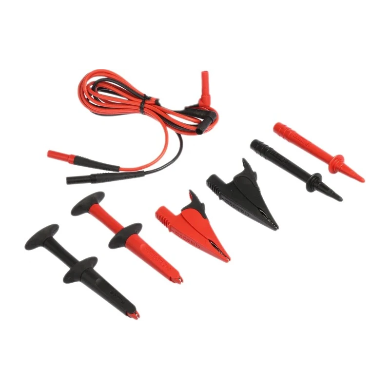 Fluke Multimeter Test Lead Kit with Carry Case, 1kV Safety Voltage, CAT III CAT IV TLK-220