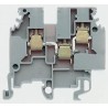 Entrelec SNA Series DIN Rail Terminal Block Blue, 4mm², 1-Level, Screw, 800V AC, 32A 1SNA125468R2200