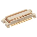 Molex SlimStack Series Straight Surface PCB Header 20 Contacts 0.5 mm Pitch 2 Row Shrouded 55560-0207