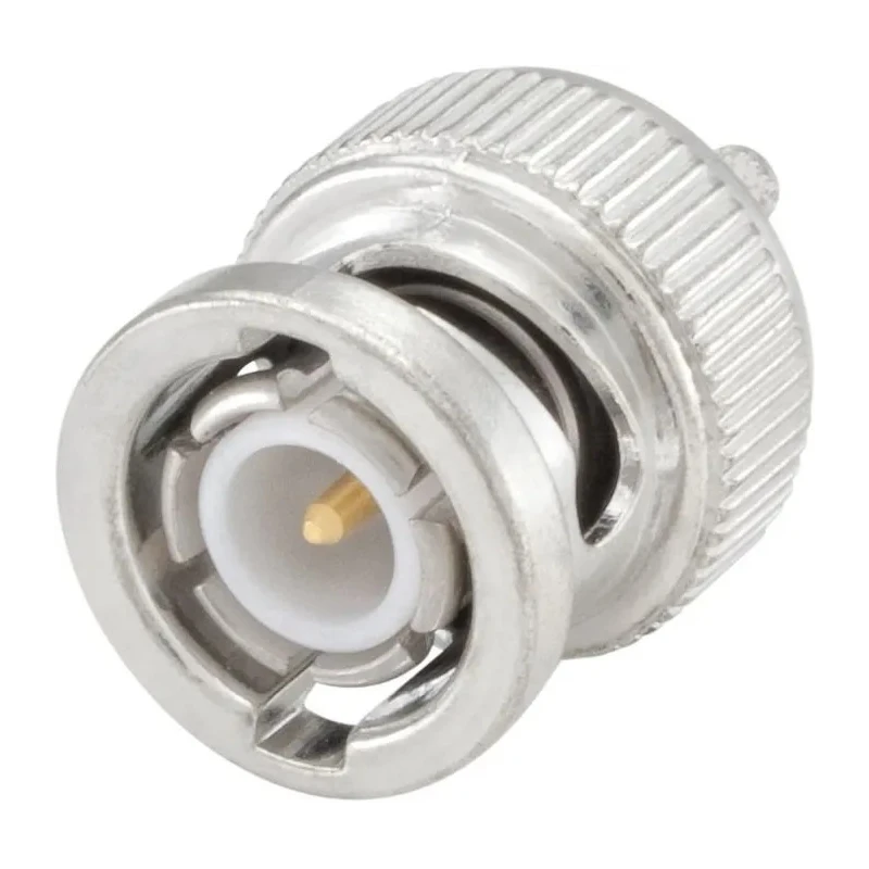 Rosenberger 51 Series Coaxial Connector Cable Male BNC 50 Ω Straight Body Crimp 51S107-803N5