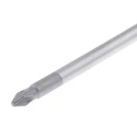 Wiha Pozidriv Screwdriver, PZ1 Tip, 80 mm Blade Length, 191 mm Overall Length, Bi-Material Handle, Chrome Vanadium 00770
