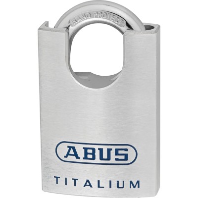 ABUS Weatherproof Keyed Titalium Safety Padlock with 9.5 mm Diameter Shackle and 50 mm Body 70266