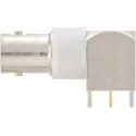 Rosenberger 51 Series Coaxial Connector PCB Female BNC 50 Ω Right Angle Body Through Hole 51K204-400A5