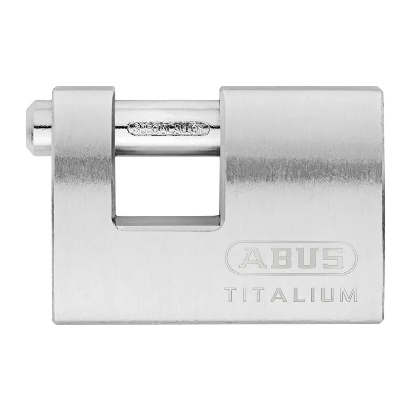 ABUS Titanium Safety Padlock 12 mm Hardened Steel Shackle 70 mm Body Keyed Alike 70884