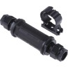 RS PRO Black Nylon Junction Box IP68 5 Terminals IECEx 130 mm Length 32 mm Height IP68 Rated IP68
