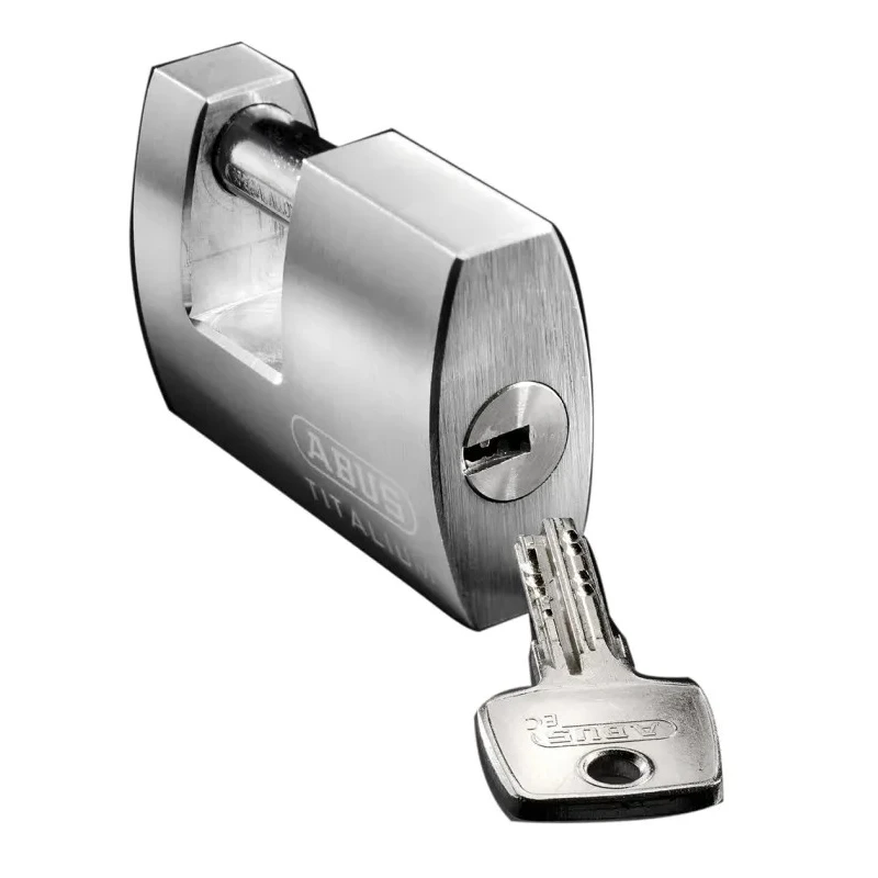 ABUS Keyed Titalium Safety Padlock Weatherproof, 12 mm Shackle Diameter, 90mm Body Width 70747