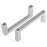 nVent SCHROFF Aluminium Front Handle for Use with 19 in Desktop Case 3U Rack Unit 20860-258