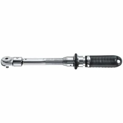 Facom Click Torque Wrench, Window Clicker, 20 To 100 Nm Torque Range, 1/2 in Square Drive, Chrome Vanadium S.306A100PF