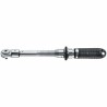 Facom Click Torque Wrench, Window Clicker, 20 To 100 Nm Torque Range, 1/2 in Square Drive, Chrome Vanadium S.306A100PF