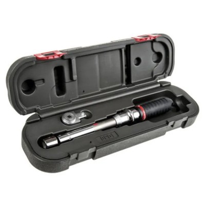 Facom Click Torque Wrench Window Clicker 5 To 25 Nm 1/4 in Square Drive 271mm Overall R.306A25PF
