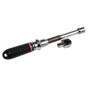 Facom Click Torque Wrench Window Clicker 5 To 25 Nm 1/4 in Square Drive 271mm Overall R.306A25PF