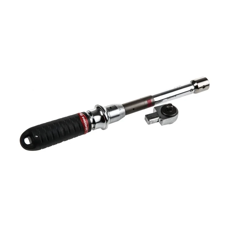 Facom Click Torque Wrench Window Clicker 5 To 25 Nm 1/4 in Square Drive 271mm Overall R.306A25PF