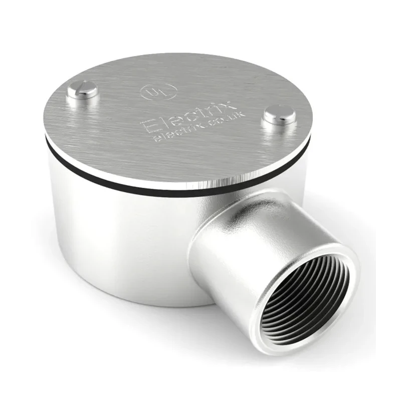 RS PRO Conduit Satin Conduit Fitting 25 mm Nominal Size M4 Thread 316 Stainless Steel IP67 Rating 471-1237