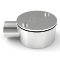 RS PRO Conduit Satin Conduit Fitting 25 mm Nominal Size M4 Thread 316 Stainless Steel IP67 Rating 471-1237