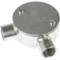 RS PRO Satin Finish 316 Stainless Steel Conduit Fitting 20 mm Nominal Size, 1.5 mm Thread, IP67 Rated 471-1265