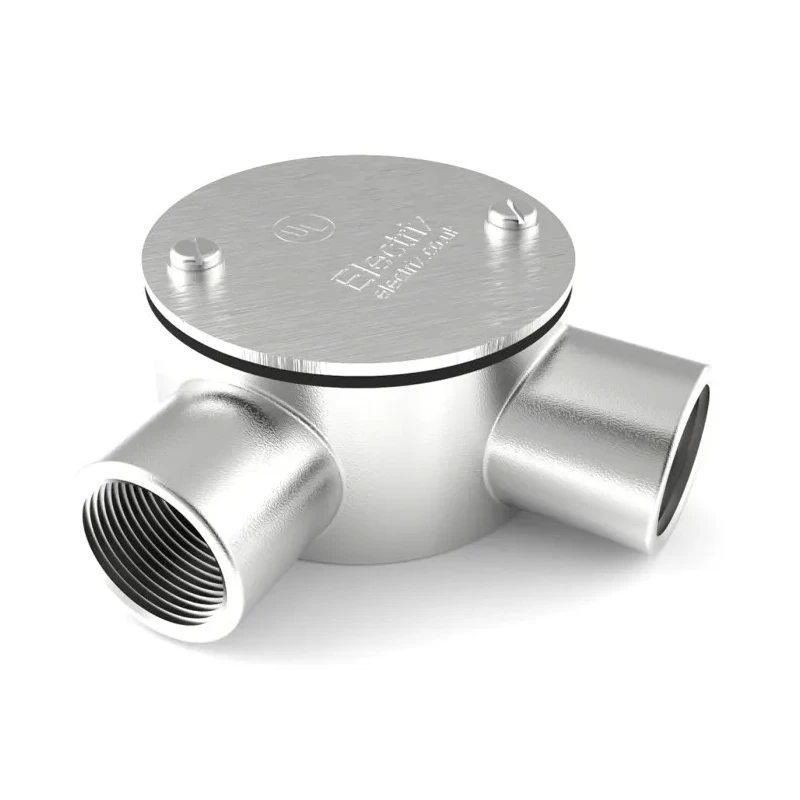 RS PRO Conduit Satin Conduit Fitting 25 mm Nominal Size M4 Thread 316 Stainless Steel IP67 Rated 471-1271