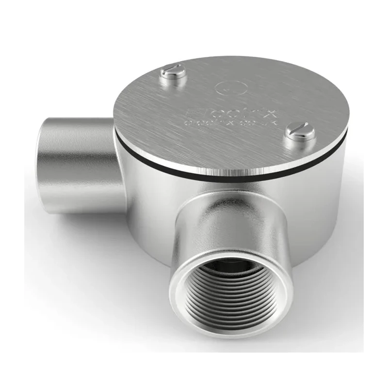 RS PRO Conduit Satin Conduit Fitting 25 mm Nominal Size M4 Thread 316 Stainless Steel IP67 Rated 471-1271