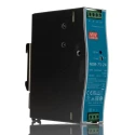 MEAN WELL Industrial DIN Rail Switched Mode Power Supply 264V AC Input, 28V DC, 3.2A, 75W NDR-75-24
