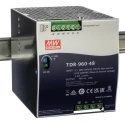 MEAN WELL TDR Switched Mode Single Output DIN Rail Power Supply 960W, 55V DC, 20A Output, 340-550V AC Input TDR-960-48