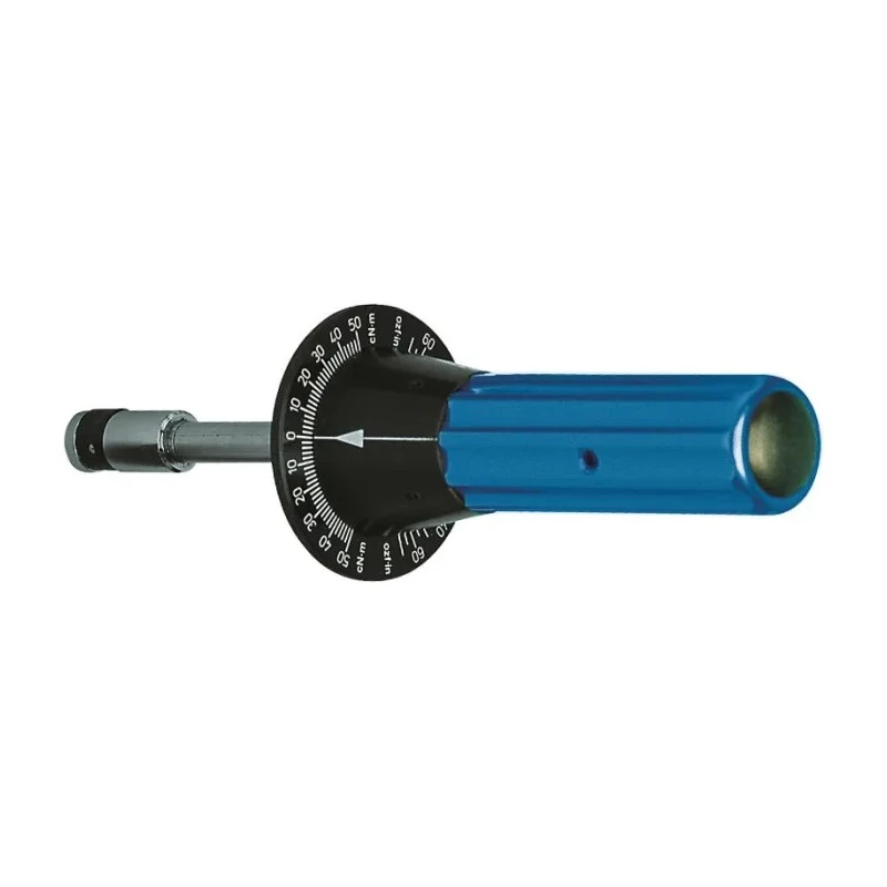MHH Engineering Dial Measuring Torque Screwdriver 0.01 To 0.5 Nm 1/4 in Drive ±6 % Accuracy 017400A23620