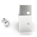 RS PRO 304 Stainless Steel Cable Trunking Accessory End Cap 50 mm 471-1568