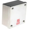 RS PRO Satin 316 Stainless Steel Adaptable Enclosure Box 104mm x 104mm x 50mm 471-1580
